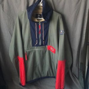 Men’s Columbia Sports Windbreaker PullOver SizeXL